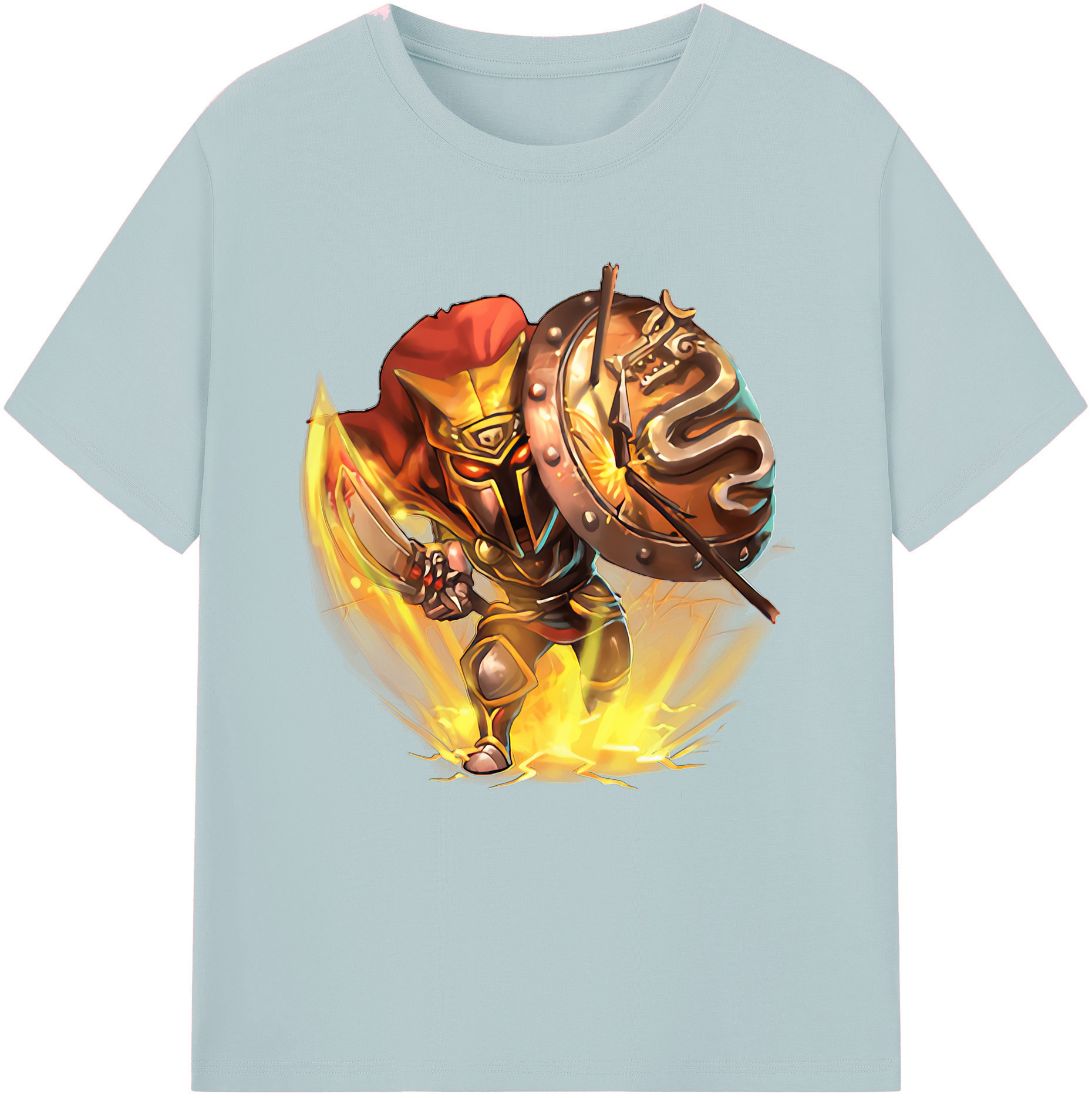 リーグ・オブ・レジェンド League of Legends LOL 綿100％半袖Tシャツ（フロントプリント）
